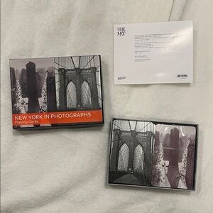 New York in Photographs Playing Cards - The met